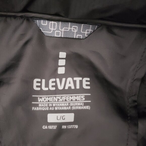 NWOT Elevate Telluride L Packable Coat Jacket Quilted Black - Picture 13 of 13